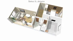 Dzīvoklis Jūrkalnes centrā