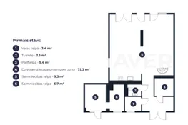 Moderna privātmāja ar premium apdari un aprīkojumu