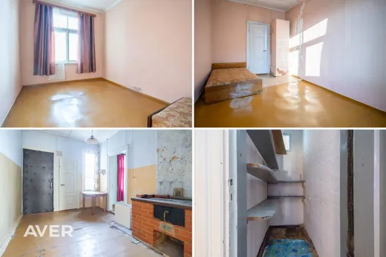 Pārdošanā namīpašums ar 8 dzīvokļiem un 3600 m² zemes gabalu Rūjienā.