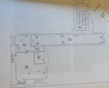 Mēbelēts 2 istabu dzīvoklis