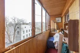 Plašs dzīvoklis specprojektā ar lodžiju