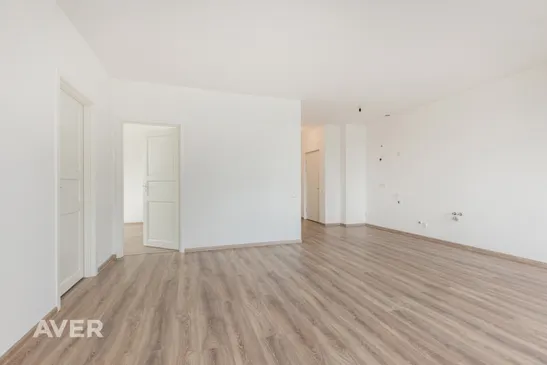 Dzīvoklis jaunajā projektā, pie Ozolnieku ezera.