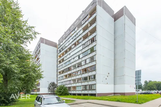 Plašs vienistabas dzīvoklis ar lodžiju Pļavniekos