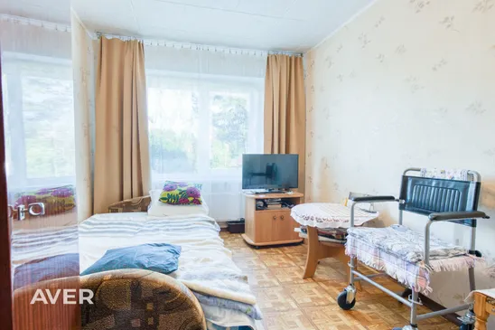 Divistabu dzīvoklis renovētā ēkā Valmierā
