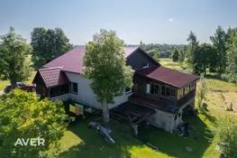Lauku viensēta ar 24 ha mežu un 14 ha lauksaimniecības zemi