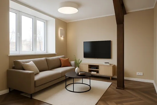 Jauns mansards ar liftu un mantu glabātuvi ietilpst cenā