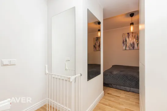 Loft dzīvoklis renovētā mājā