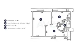 Mājīgs studio tipa dzīvoklis centrā